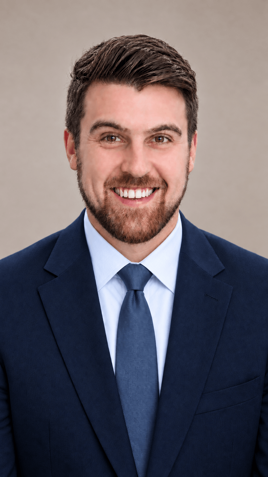 Studio portrait of Matthew Donohoe